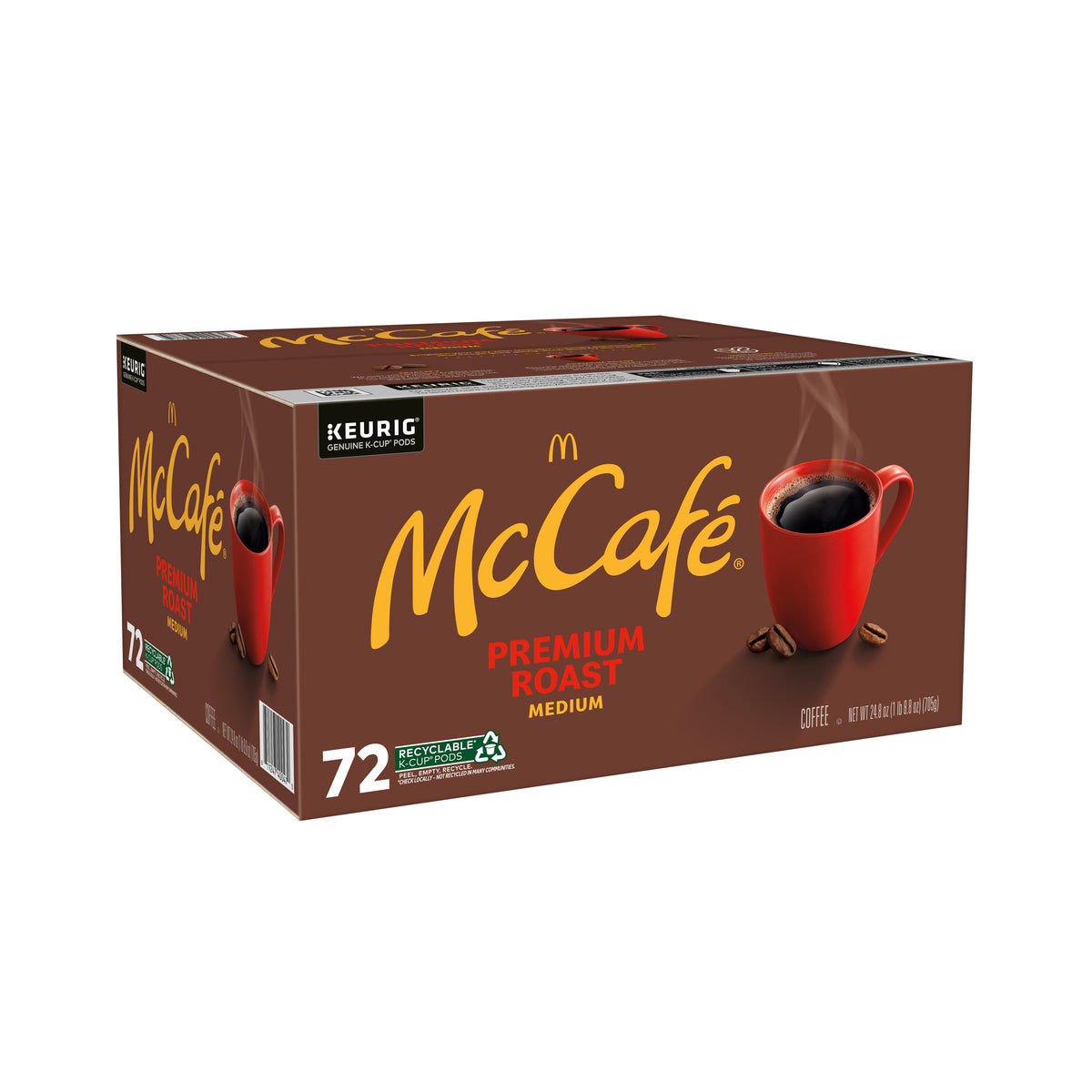 McCafe Premium Roast Coffee, Medium Roast, Keurig K-Cup Pods, 72 ct — original product image 3 of 3
