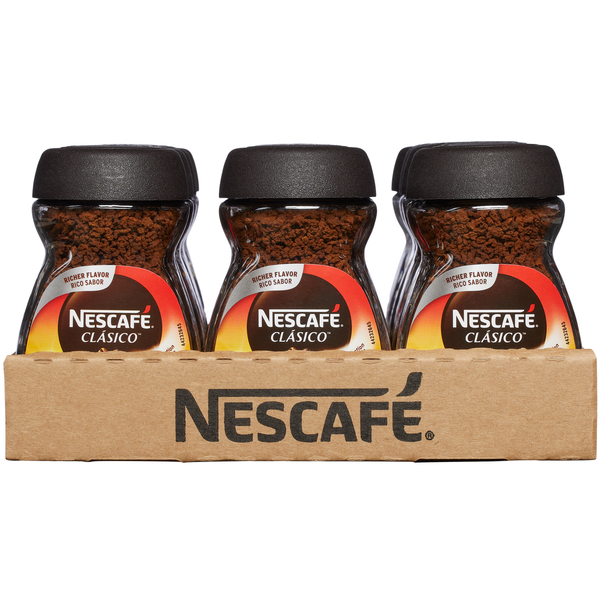 NESCAFÉ Clasico Instant Coffee, Dark Roast, 1.7 oz, 12 ct — original product image 1 of 4