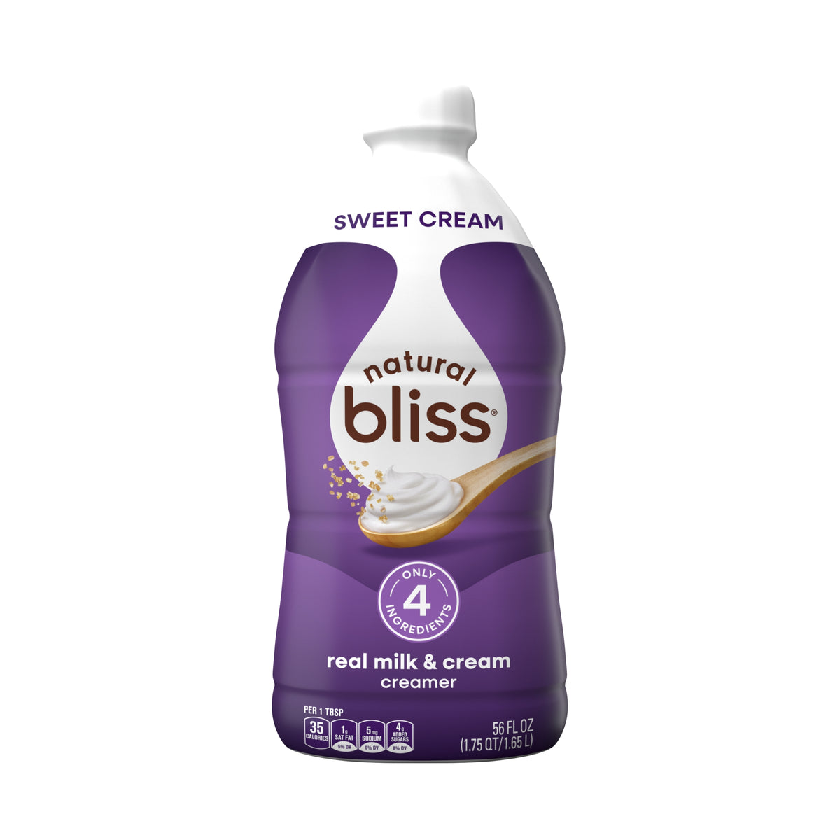 Coffee mate Natural Bliss Liquid Coffee Creamer, Sweet Cream, 56 fl oz — original product image 1 of 3