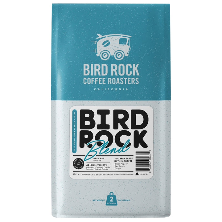 Bird Rock Coffee Roasters, Bird Rock Blend Whole Bean Coffee, Medium Roast, 2 lbs — original product image 1 of 2