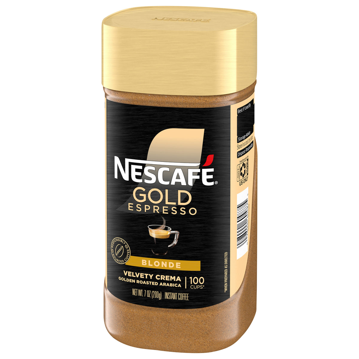 NESCAFÉ Gold Espresso Instant Coffee, Blonde, Mild Roast, 7 oz — original product image 2 of 2