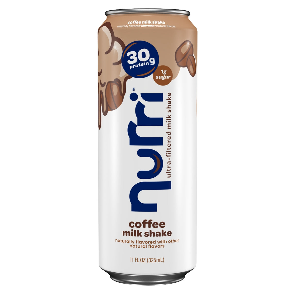 Nurri Ultra-Filtered Milk Shake, 30g Protein, Coffee, 11 fl oz, 15 ct — original product image 2 of 3