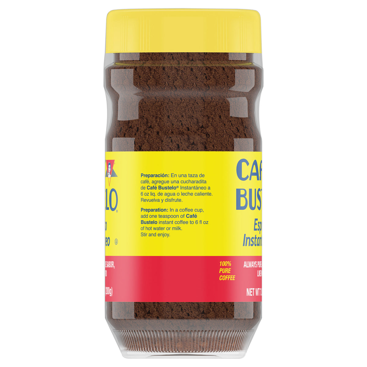 Café Bustelo Instant Coffee, Espresso, 7.05 oz, 2 ct — original product image 2 of 4