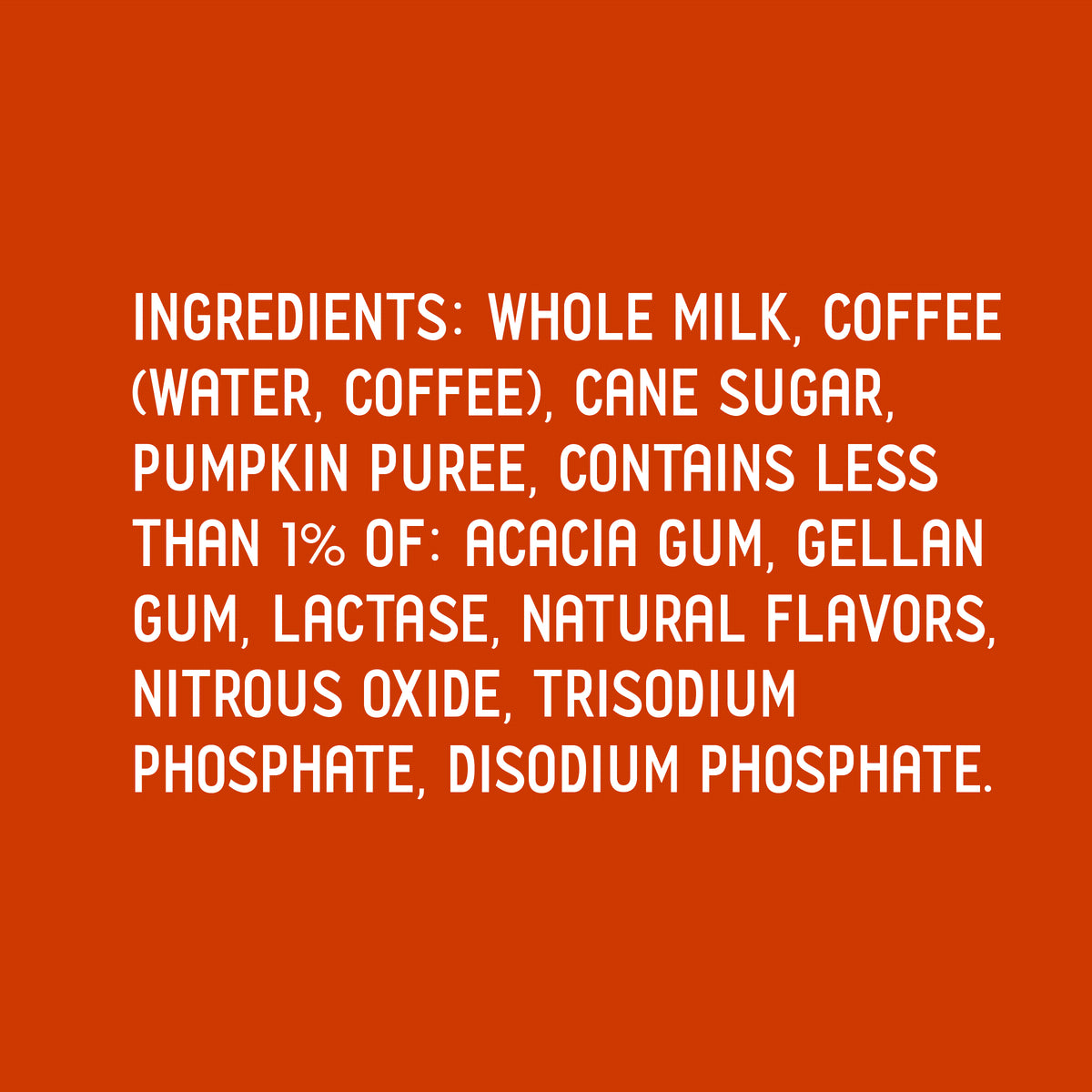 La Colombe Latte, Espresso Roast with Whole Milk, Pumpkin Spice, 9 fl oz, 12 ct — original product image 7 of 7
