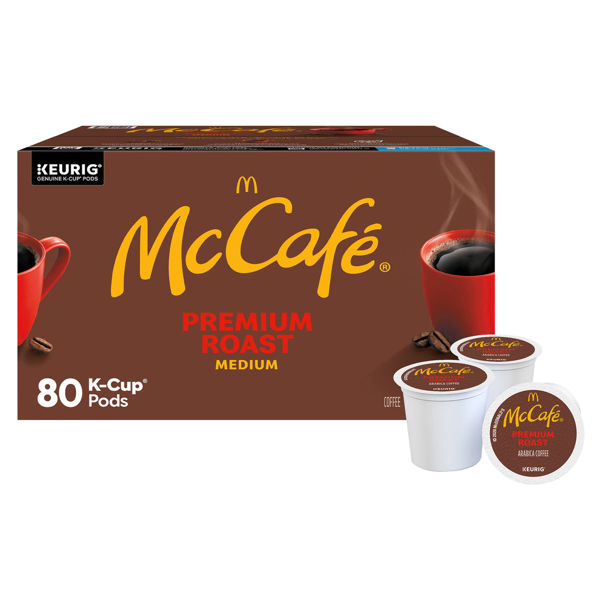 McCafé Premium Roast Coffee, Medium Roast, Keurig K-Cup Pods, 80 ct — original product image 4 of 4