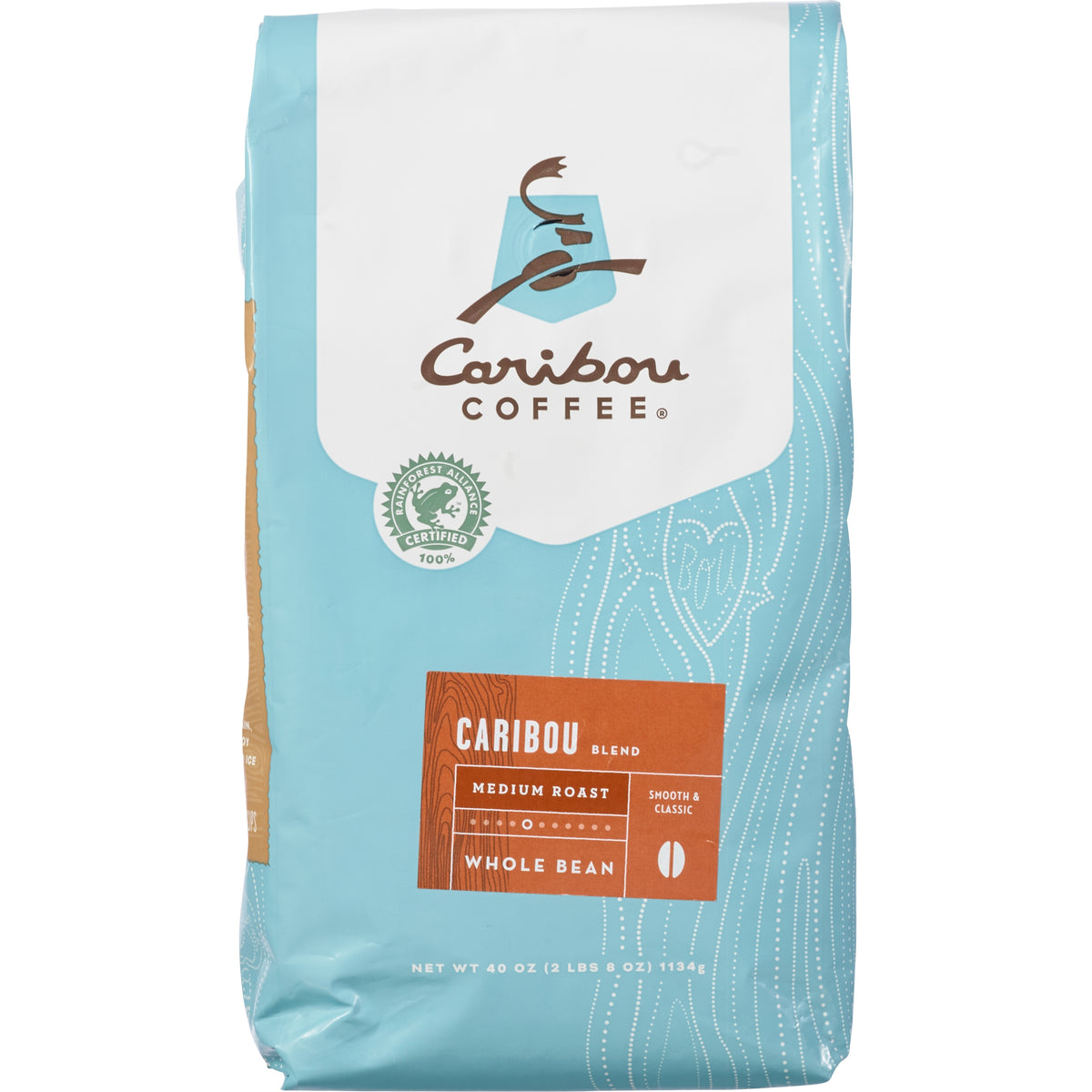Caribou Blend Whole Bean Coffee, Medium Roast, 2.5 lbs — original product image 1 of 2