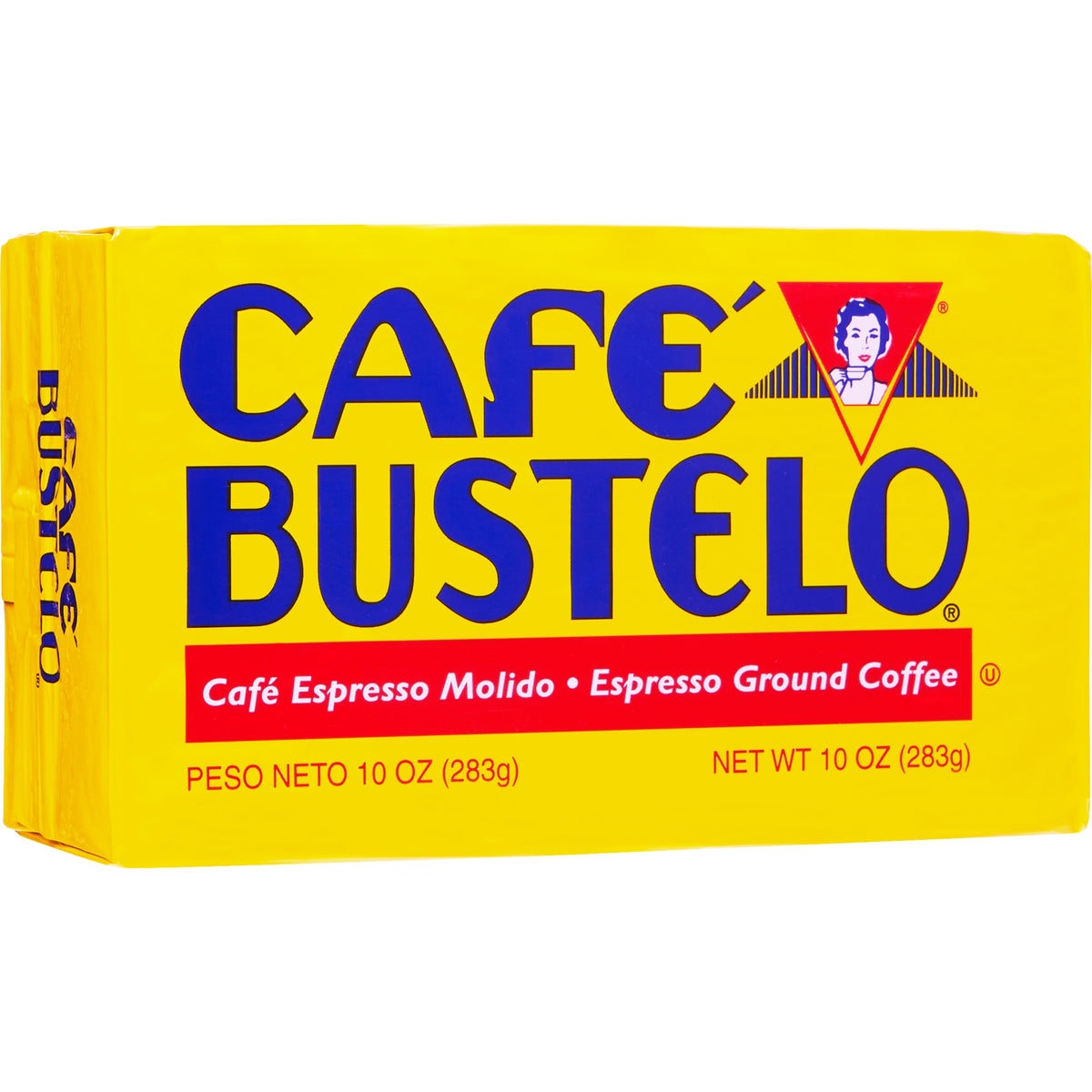 Cafe Bustelo Espresso Ground Coffee, Dark Roast, 10 oz brick, 4 ct — original product image 2 of 2