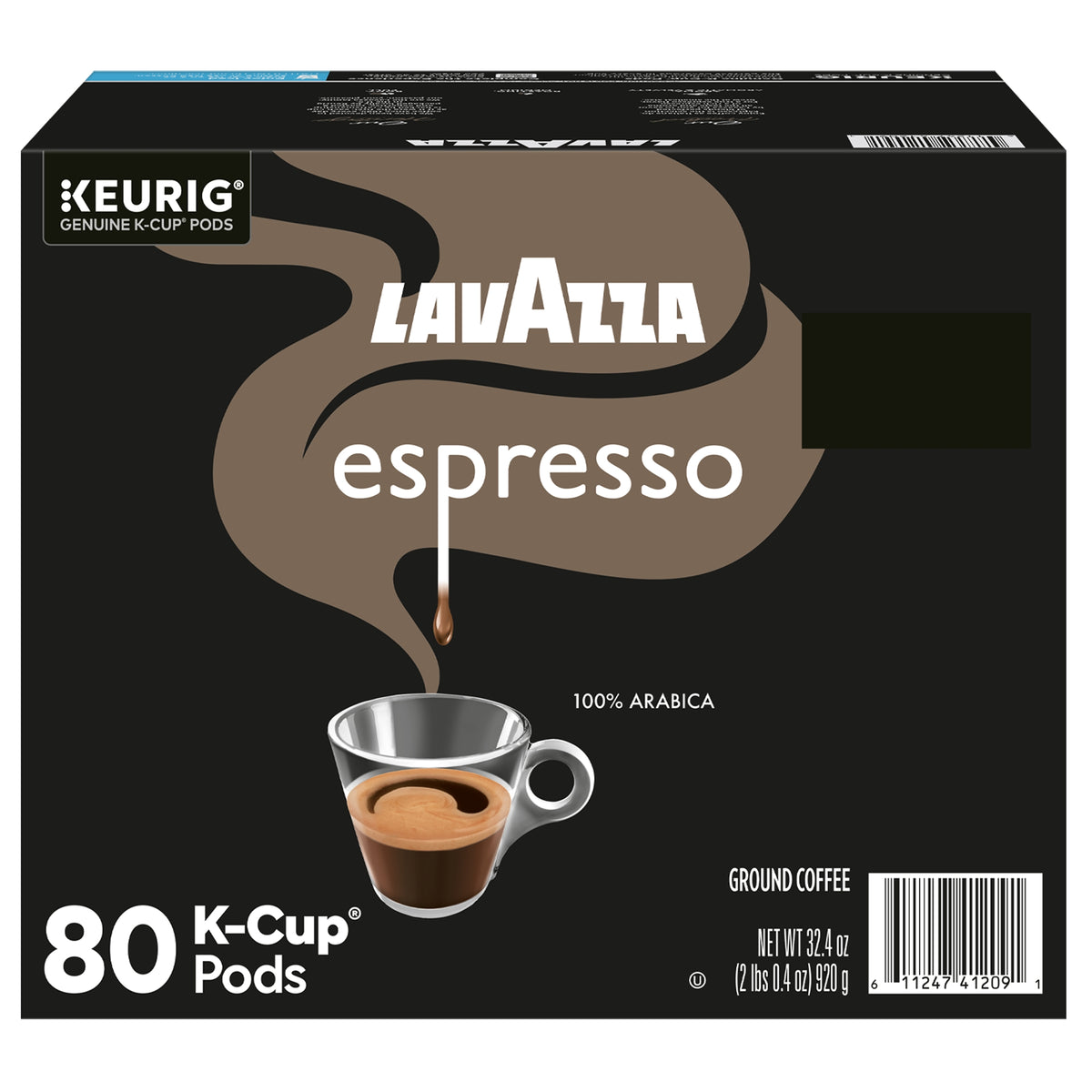 Lavazza Espresso Italiano Espresso Blend, Medium Roast, Keurig K-Cup Pods, 80 ct — original product image 1 of 2