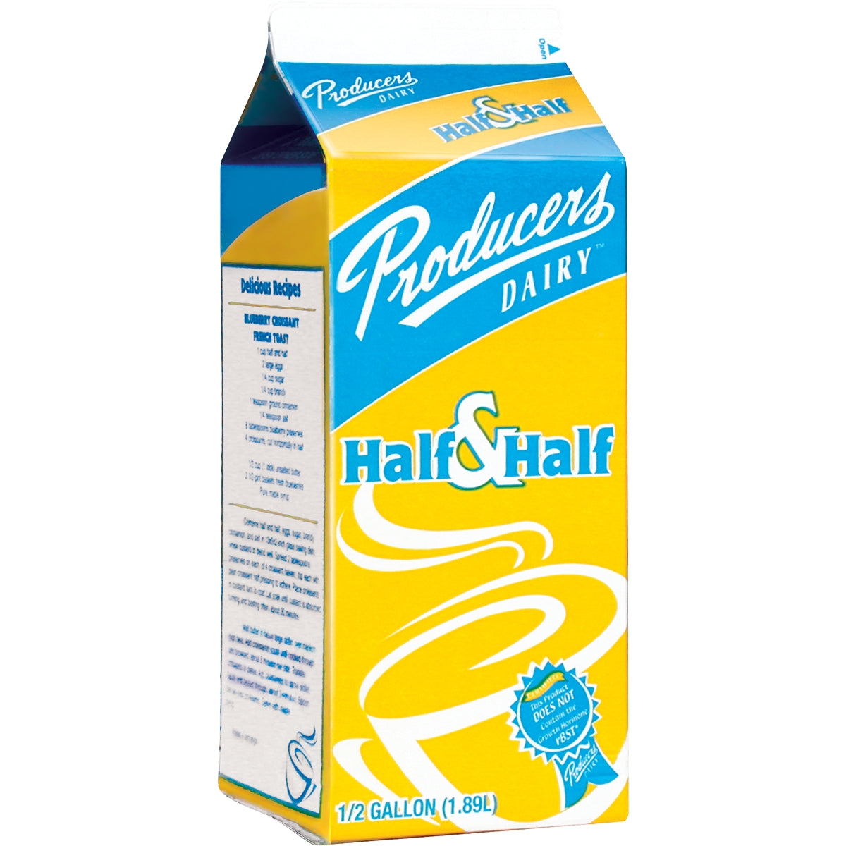 Half & Half, Half Gallon — original product image 3 of 4