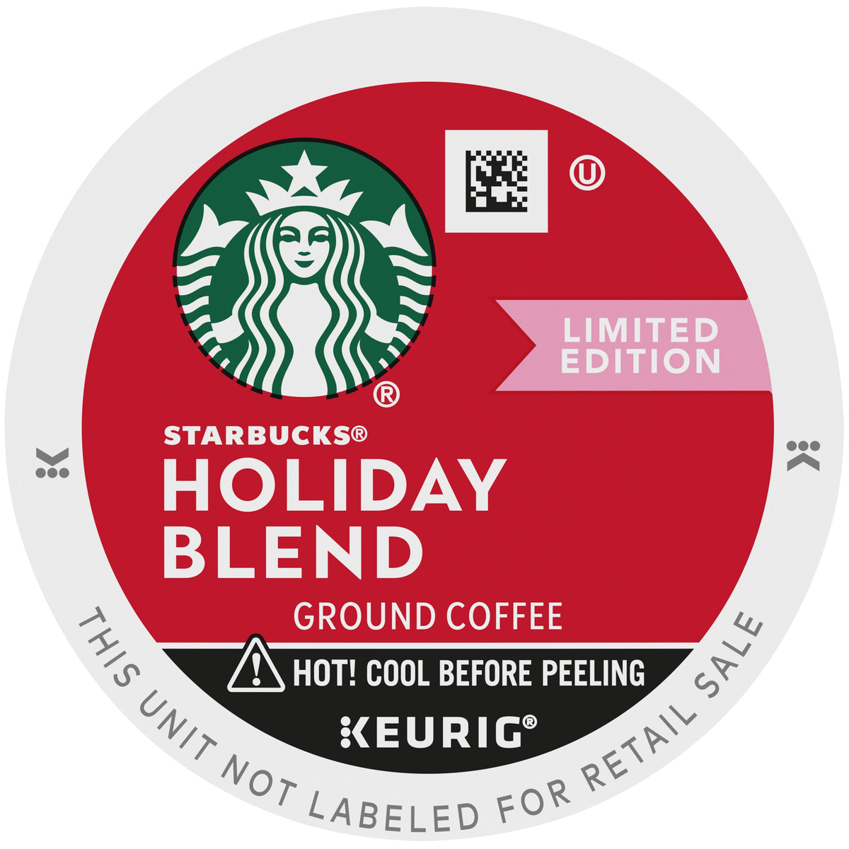 Starbucks Holiday Blend Coffee, Medium Roast, Keurig K-Cup Pods, 72 ct — original product image 3 of 4