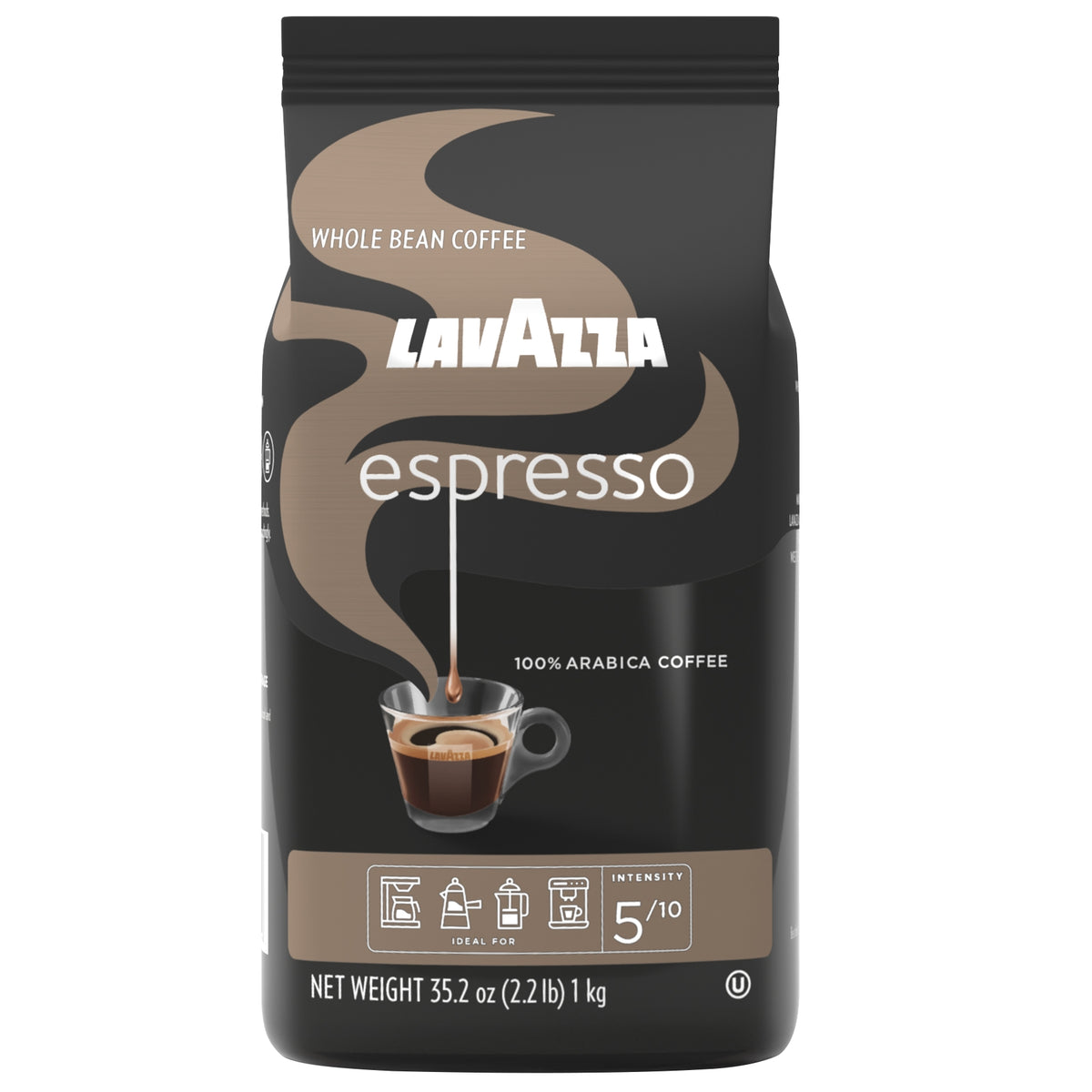 Lavazza Espresso Whole Bean Coffee, Medium Roast, 2.2 lbs — original product image 1 of 11