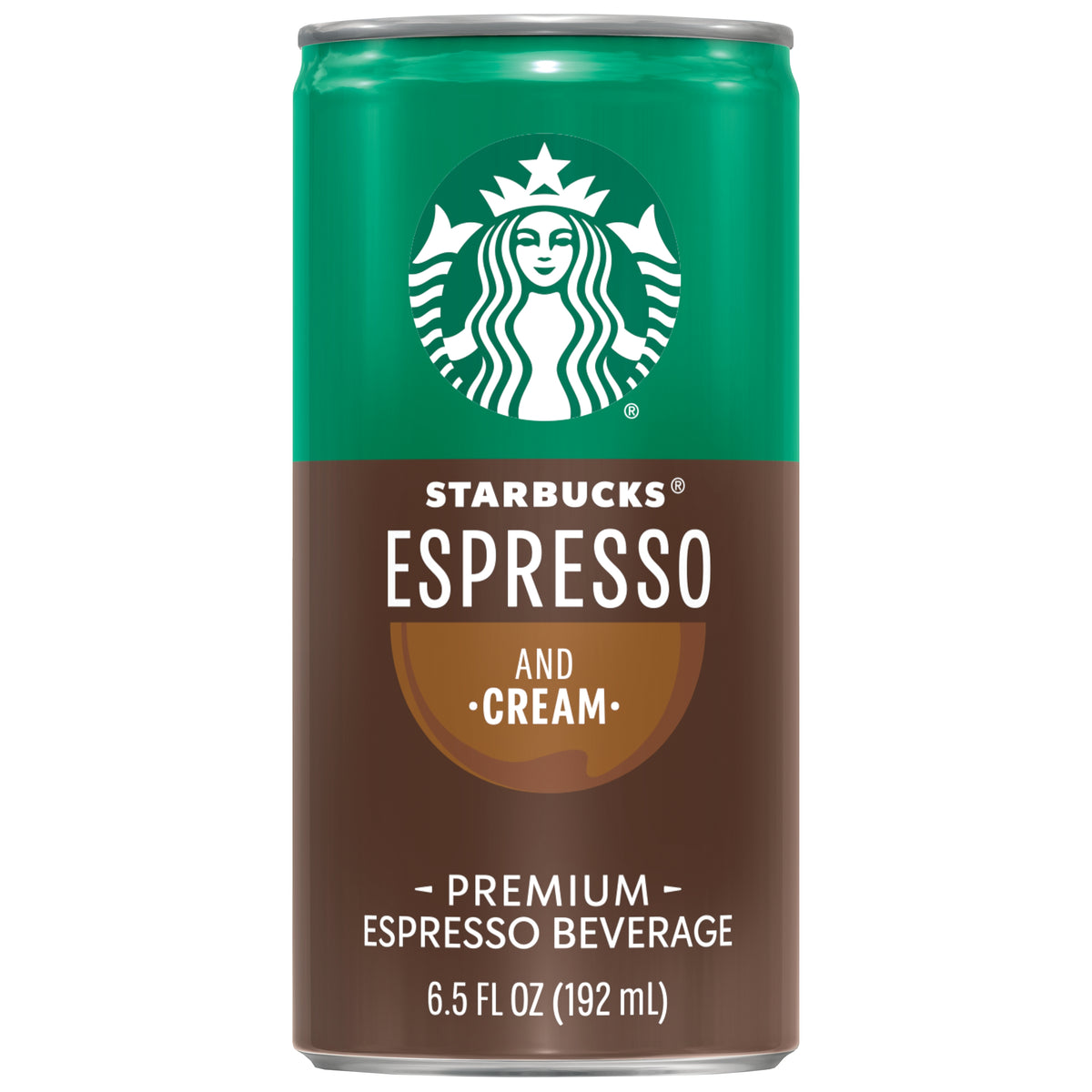 Starbucks Premium Espresso Beverage, Espresso and Cream, 6.5 fl oz, 12 ct — original product image 1 of 3