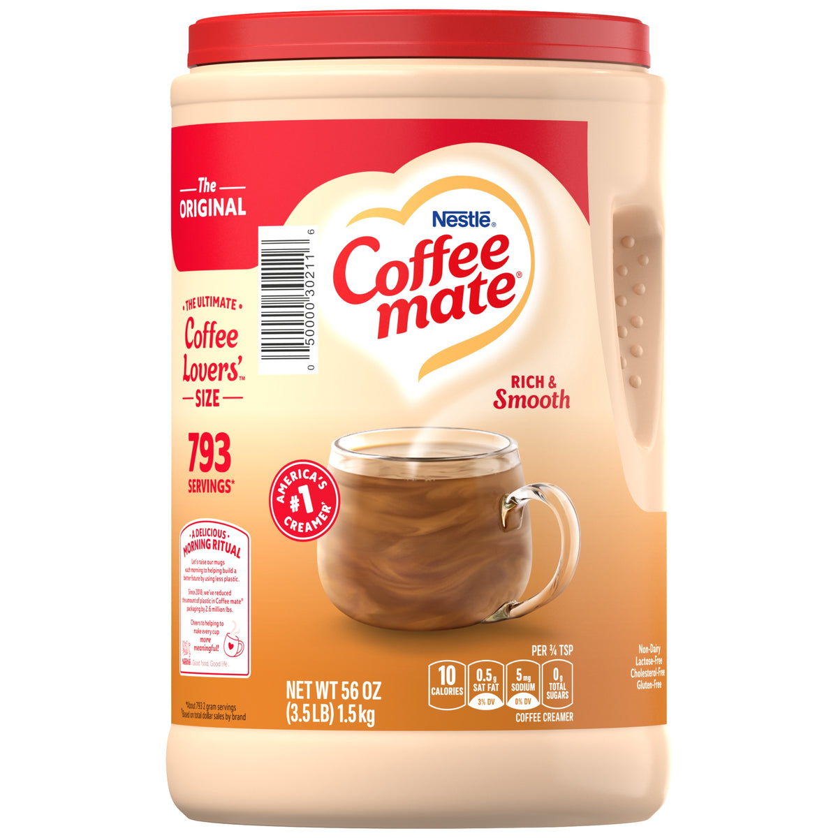 Coffee mate Powdered Coffee Creamer, Non-Dairy, Original, 56 oz — original product image 1 of 5