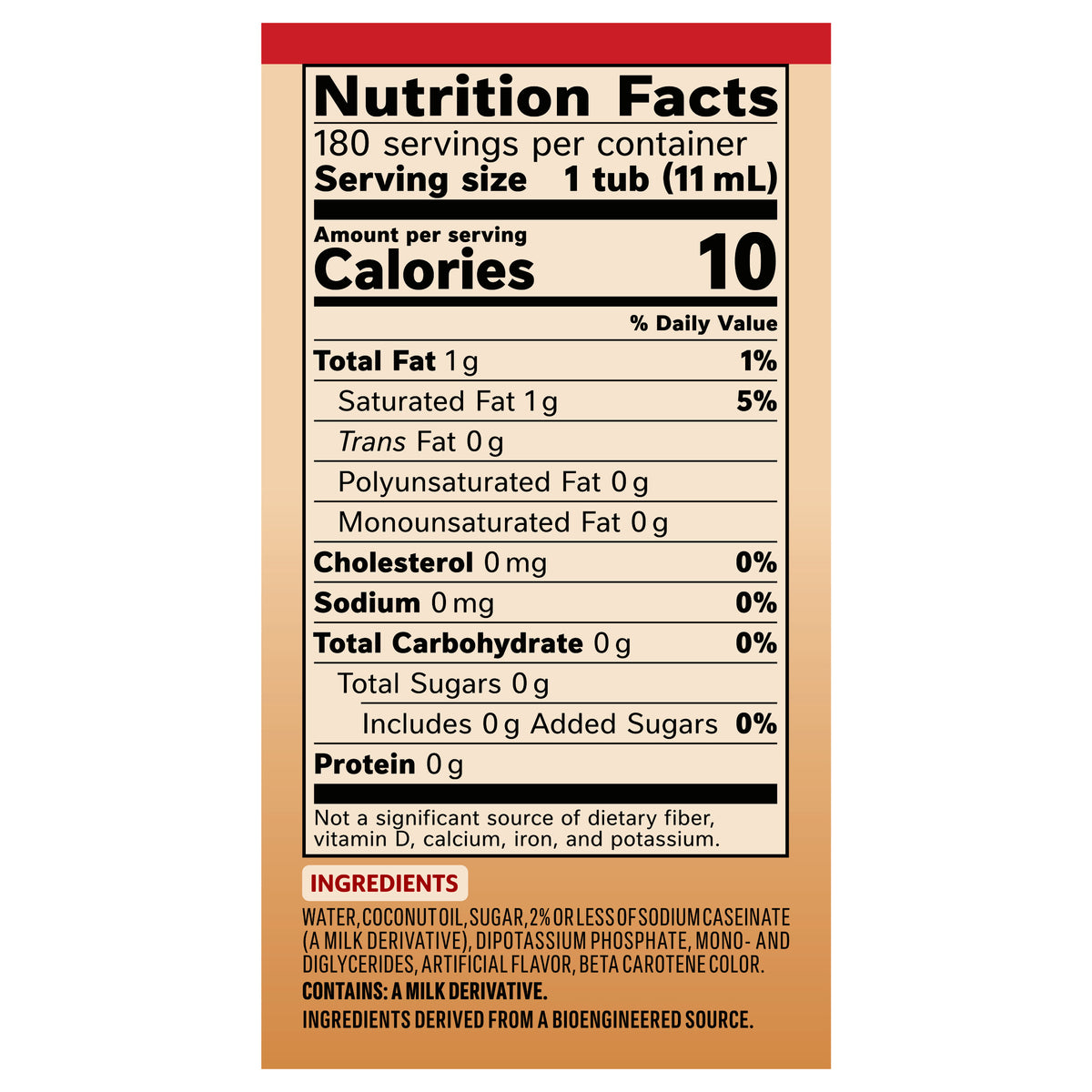 Coffee mate Liquid Coffee Creamer Singles, Non-Dairy, Original, 0.38 fl oz, 180 ct — original product image 3 of 3