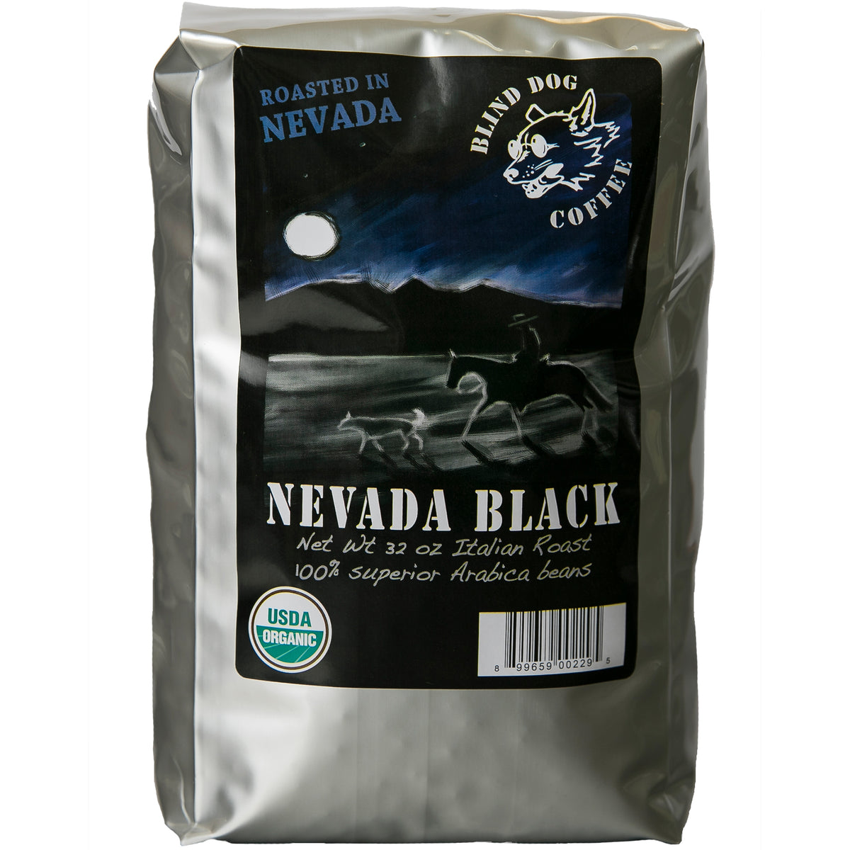 Blind Dog Nevada Black Whole Bean Coffee, Dark Roast, 2 lbs — original product image 1 of 2