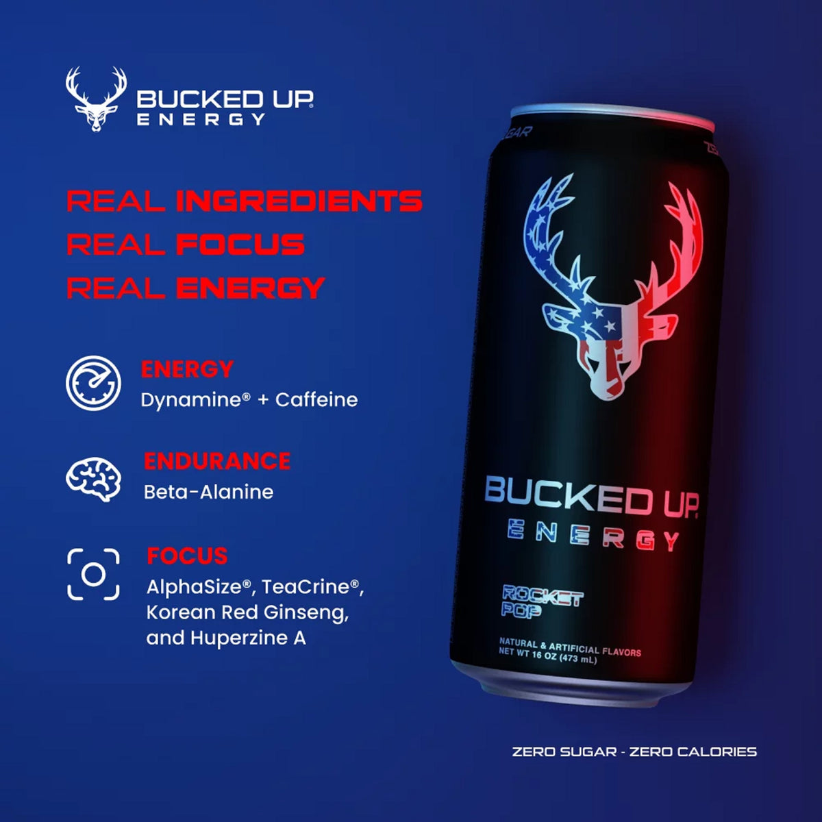 Bucked Up ROCKET POP 12 pk