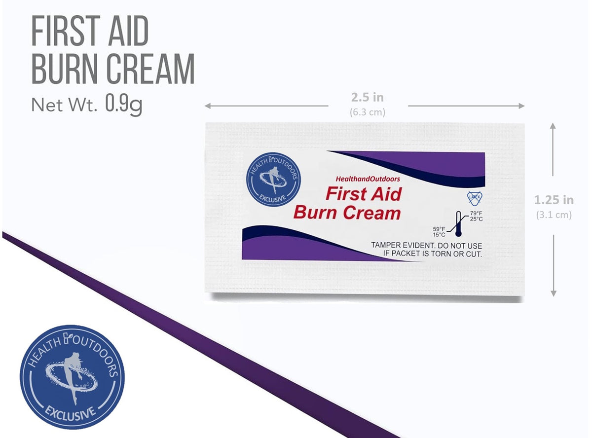 First Aid Burn Cream 48 Packets, 0.9g