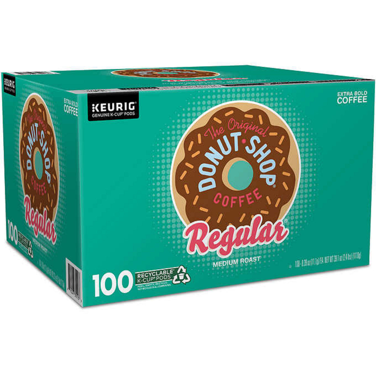 Donut Shop Original, Medium Roast, 100 ct K Cup