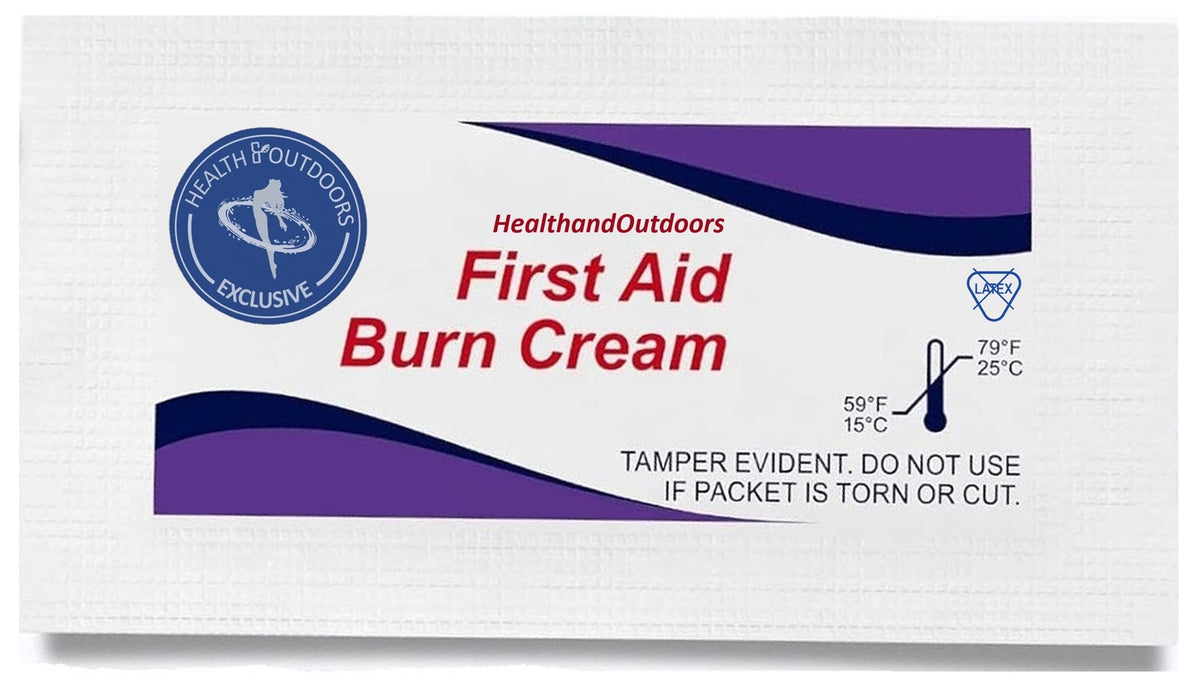 First Aid Burn Cream 48 Packets, 0.9g
