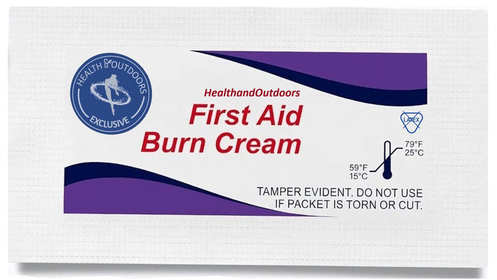 HAO First Aid Burn Cream, 48 Packets, 0.9 g Each