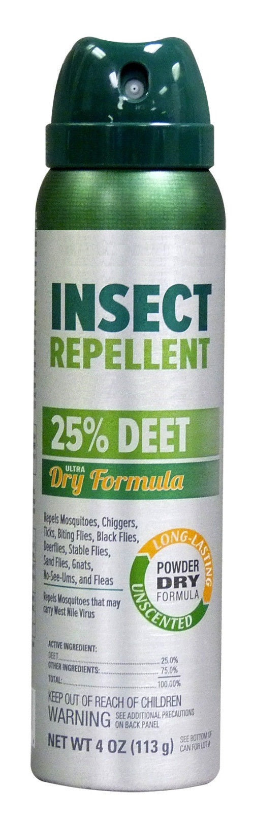 25 Percent Deet 4 oz