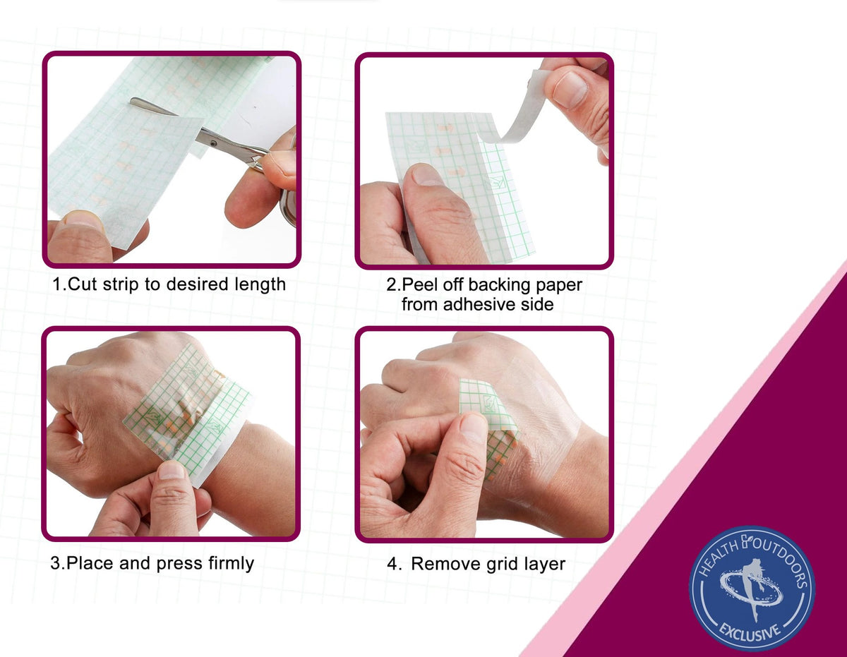 Transparent Film 6" by 11 Yards Wound Protection Wrap