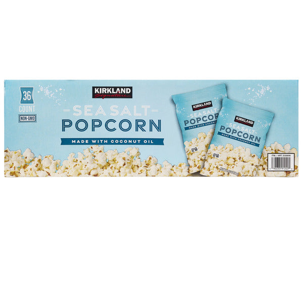 Kirkland SeaSalt Popcorn36x.65 official