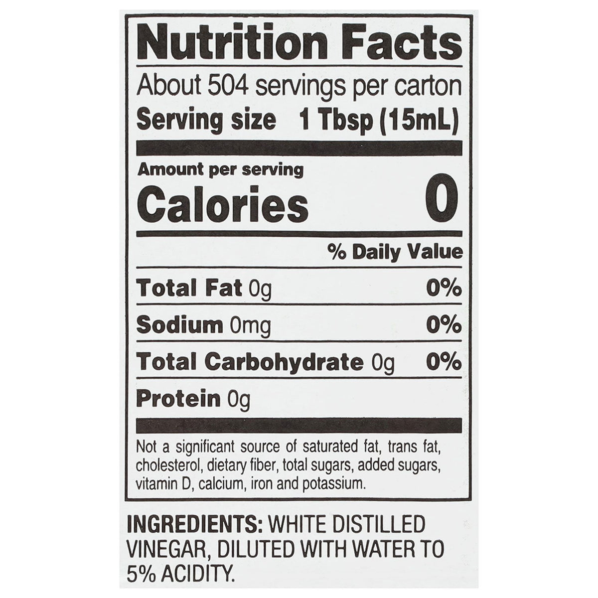 Member's Mark Distilled White Vinegar, 1 gal., 2 pk.