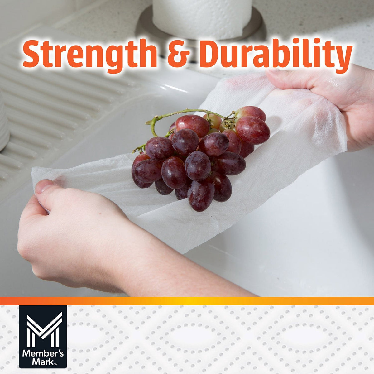 Member's Mark Select & Tear 2-Ply Paper Towel 15 rolls, 150 sheets/roll