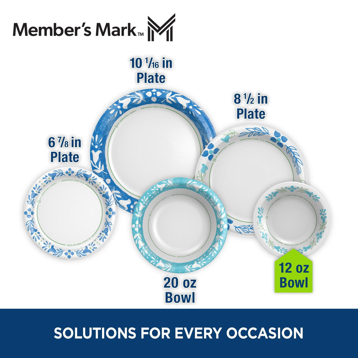 Member's Mark Snack/Dip Paper Bowls, 12 oz., 200 ct.