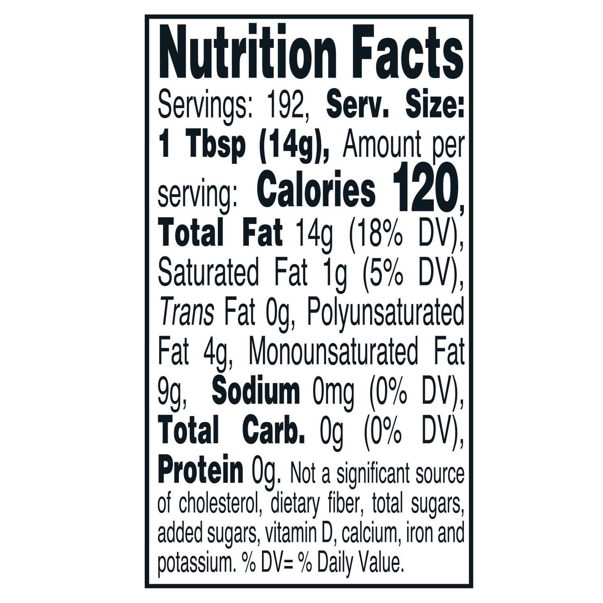 Member's Mark Canola Oil, 192 fl. oz.