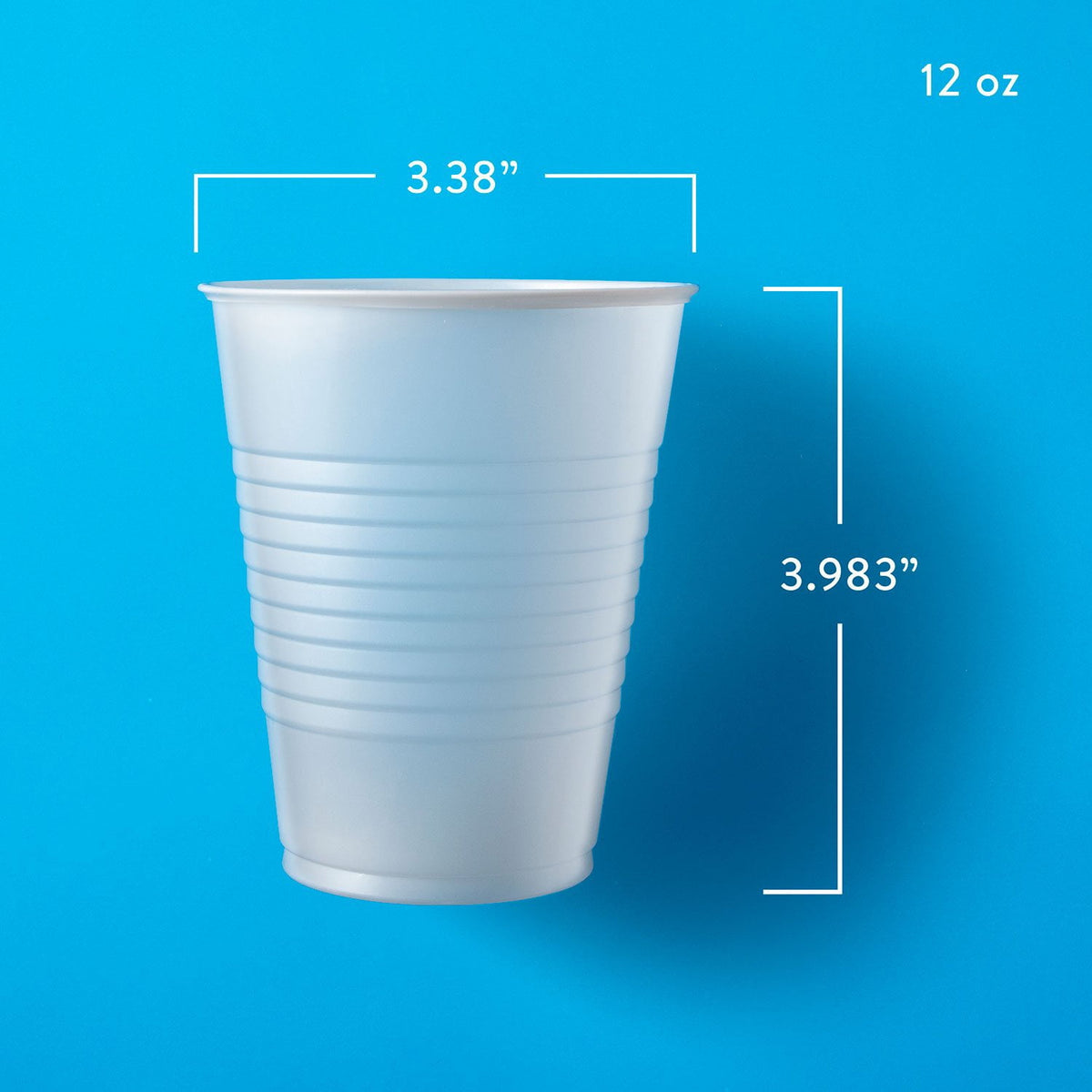 Member's Mark Translucent Plastic Cups 12 oz., 300 ct.