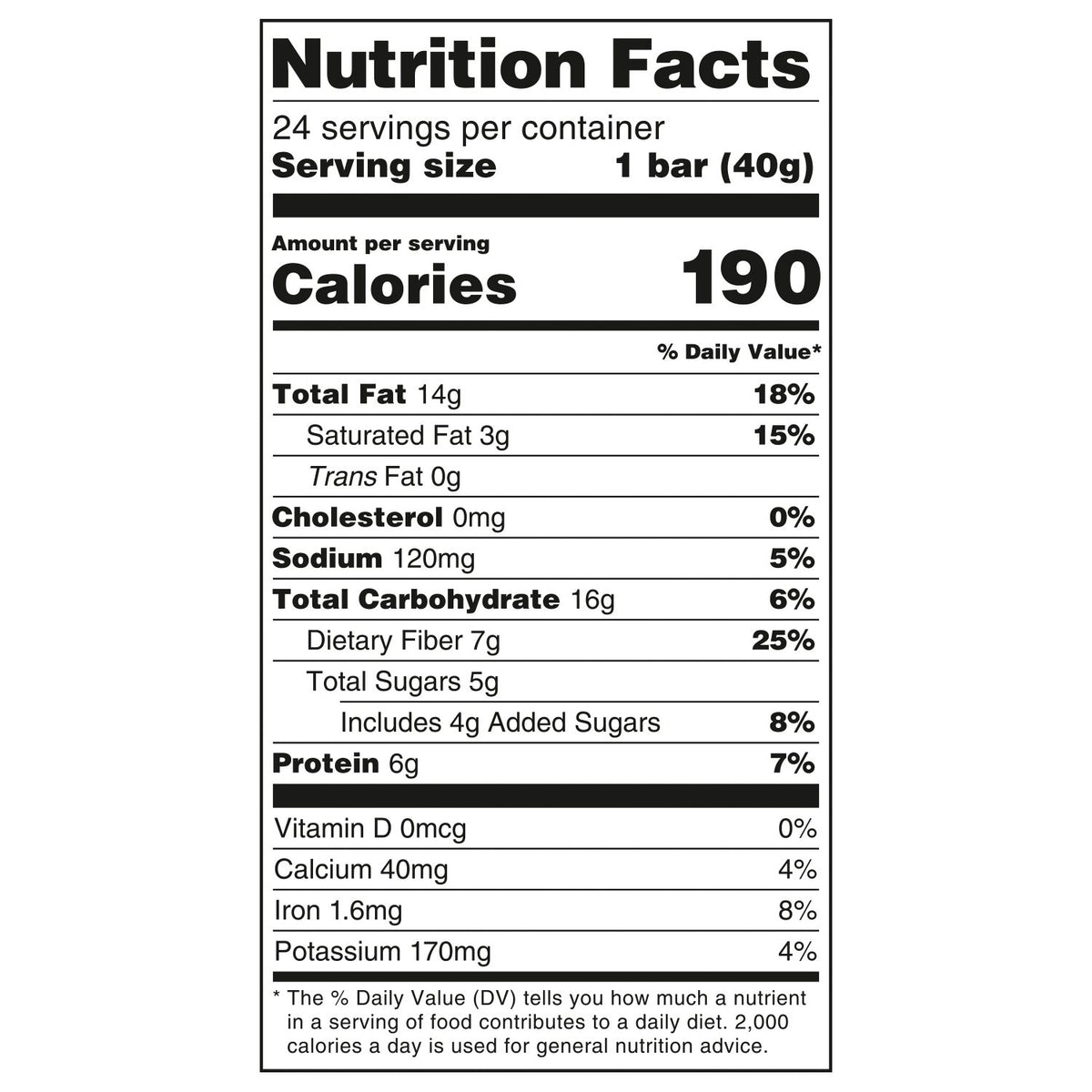Member's Mark The Better Nut Bar, Dark Chocolate and Sea Salt, 24 ct.