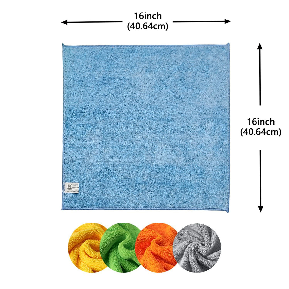 Member's Mark Microfiber Towels, 16" x 16", 36 ct., Choose Color