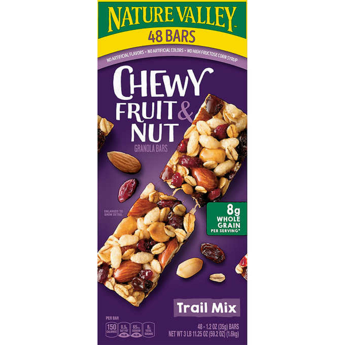 Nature Valley Trail Mix Fruit and Nut 48 ct Granola Bars