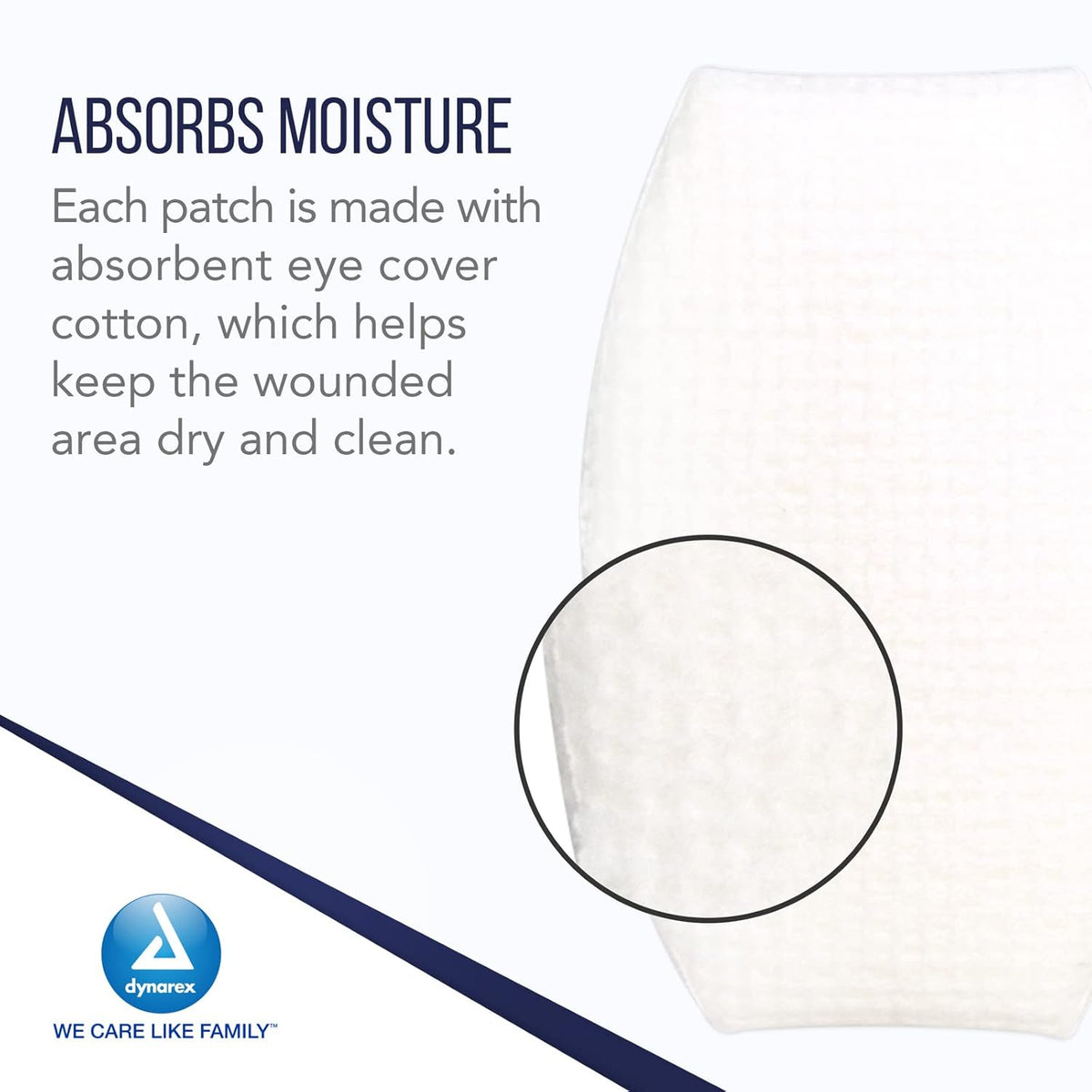 Sterile Oval Eye Pads 1 5/8" × 2 5/8"