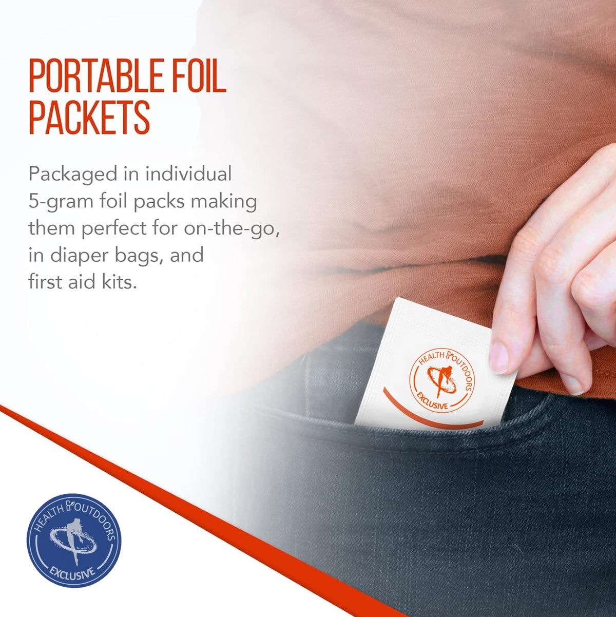 White Petrolatum Foil Packets 48CT