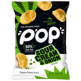 Popchips Sour Cream & Onion 100-calorie single-serve bag