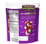 Wild Coastal Berry Trail Mix Root, 100% Natural Almonds, Cashews, Cranberries, Yogurt Chips and Blueberries, Non-GMO, Pack of