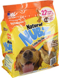 Nylabone Natural Nubz Edible Dog Chews Value Pack of 66ct. / 7.8 lbs. Total (3 x 2.6 lb / 22 ct Bags)