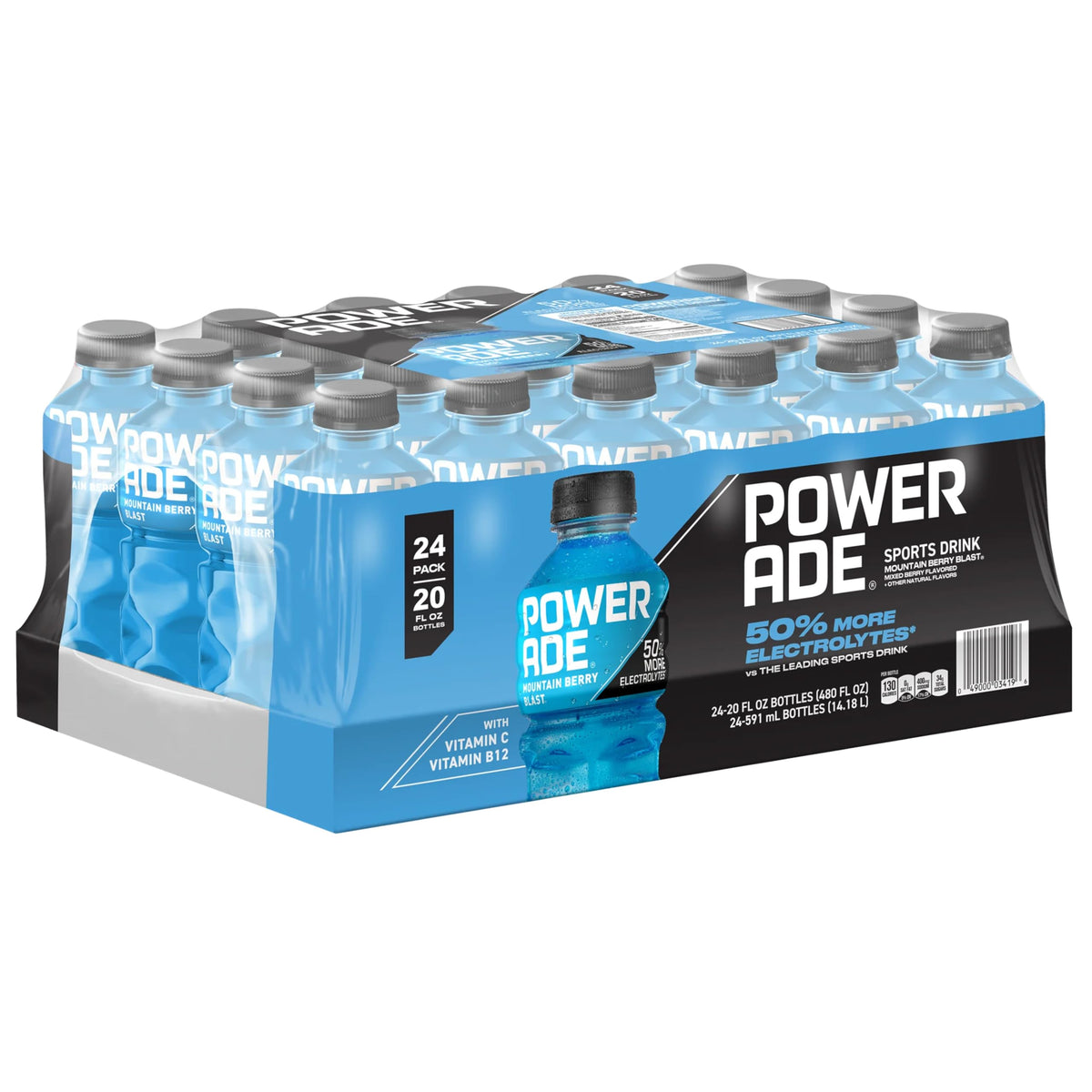 POWERADE Mountain Berry Blast Sports Drink, 20 Fl Oz — additional product image 5