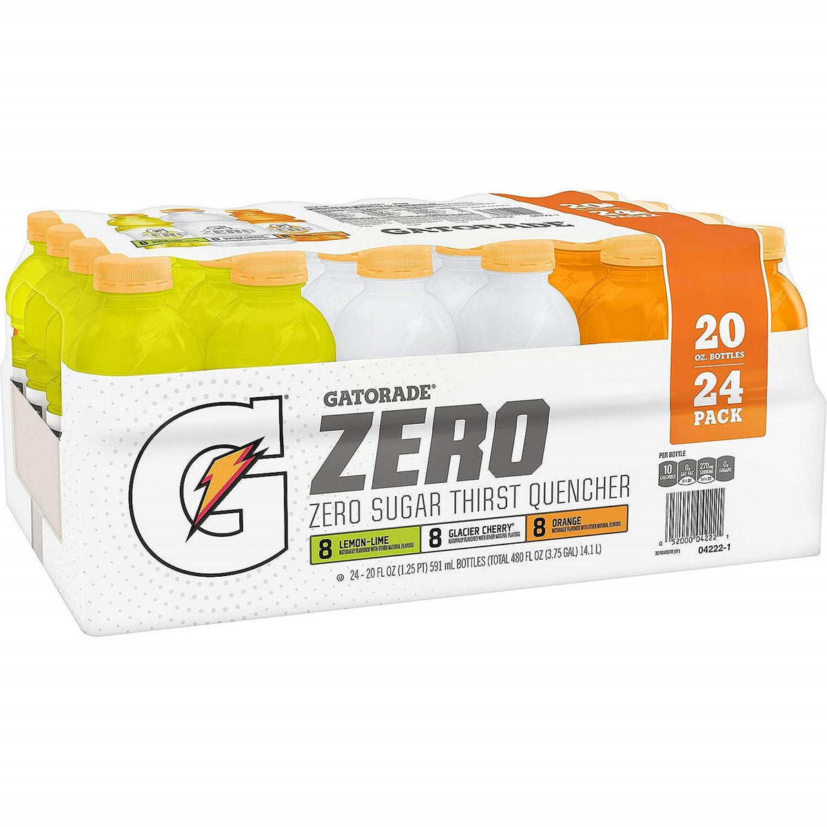 Gatorade Zero Thirst Quencher Variety Pack, 20 Fl Oz (Pack of 24) — additional product image 5