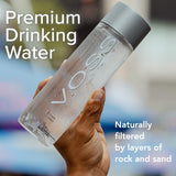 VOSS Premium Still Bottled Natural Water - BPA-Free - High Grade PET - Recyclable Plastic - Pure Drinking Water with Unique &