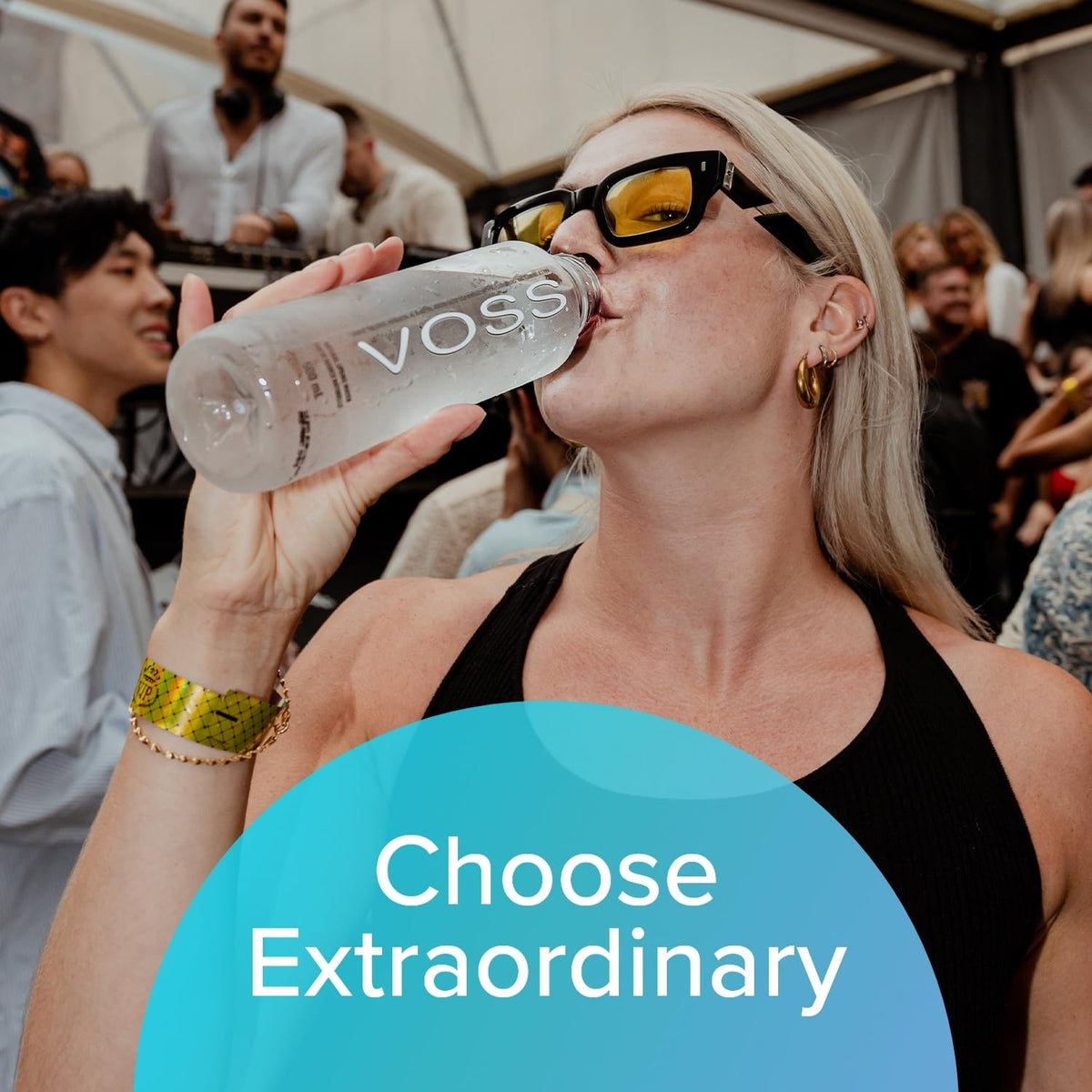 VOSS Premium Still Bottled Natural Water - BPA-Free - High Grade PET - Recyclable Plastic - Pure Drinking Water with Unique &