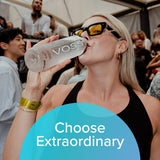 VOSS Premium Still Bottled Natural Water - BPA-Free - High Grade PET - Recyclable Plastic - Pure Drinking Water with Unique &