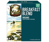 KS Organic Breakfast Blend Coffee K Cups, 120 CT Pods, Light Roast Coffee