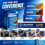 Pure Proteins, 25 Protein Bars, Variety, 20g Protein, Lasting Energy and Delicious Flavor, High Protein, Gluten Free