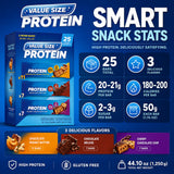 Pure Proteins, 25 Protein Bars, Variety, 20g Protein, Lasting Energy and Delicious Flavor, High Protein, Gluten Free