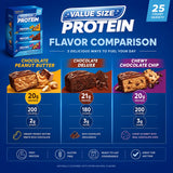 Pure Proteins, 25 Protein Bars, Variety, 20g Protein, Lasting Energy and Delicious Flavor, High Protein, Gluten Free
