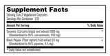 Just Grown Turmeric 1000 mg., 240 Capsules (1 Pack) — additional product image 2